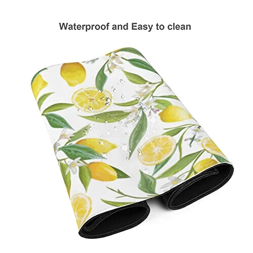 Tapis de souris Citron s tropicaux frais variant 2 