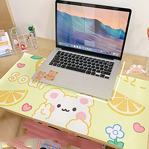 Tapis de souris Citron jaune variant 5 