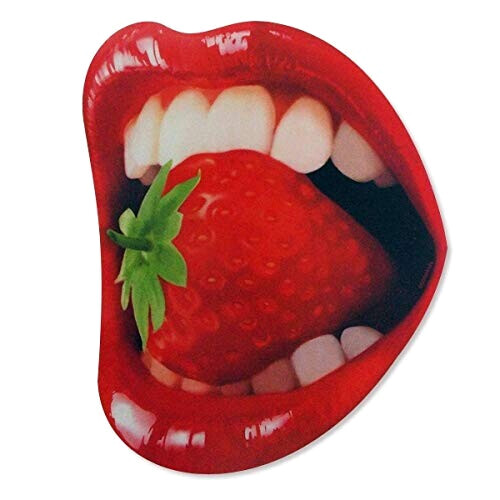 Tapis de souris Fraise rouge 225x180 mm