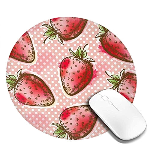 Tapis de souris Fraise 200x200 mm