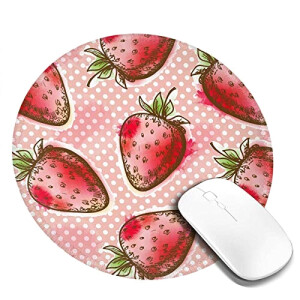Tapis de souris Fraise 200x200 mm