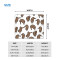 Tapis de souris Kiwi oiseaux mignons 18x22 cm - miniature variant 1