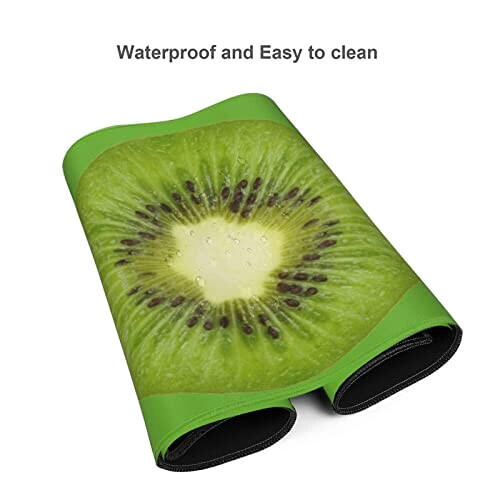 Tapis de souris Kiwi slice 80 x 40 40.6x90.2 cm variant 3 