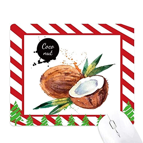 Tapis de souris Noix de coco multicouleur 18x22 cm