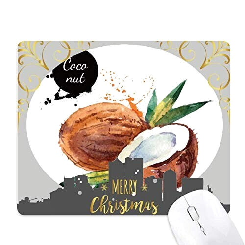 Tapis de souris Noix de coco multicouleur 18x22 cm