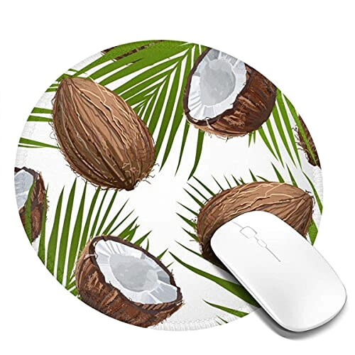Tapis de souris Noix de coco 200x200 mm