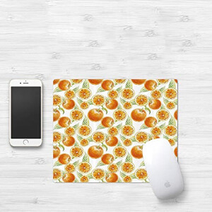 Tapis de souris Orange Fruit style 25x32 cm