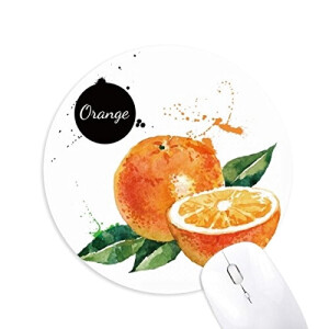 Tapis de souris Orange Fruit 20x20 cm