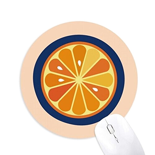 Tapis de souris Orange Fruit 20x20 cm