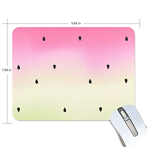 Tapis de souris Pastèque multicolore 190x250 mm