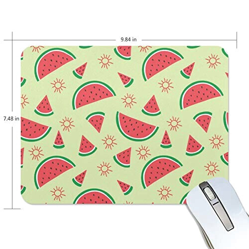 Tapis de souris Pastèque multicolore 190x250 mm