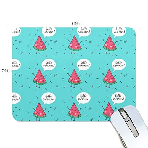 Tapis de souris Pastèque multicolore 190x250 mm