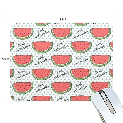 Tapis de souris Pastèque multicolore 190x250 mm