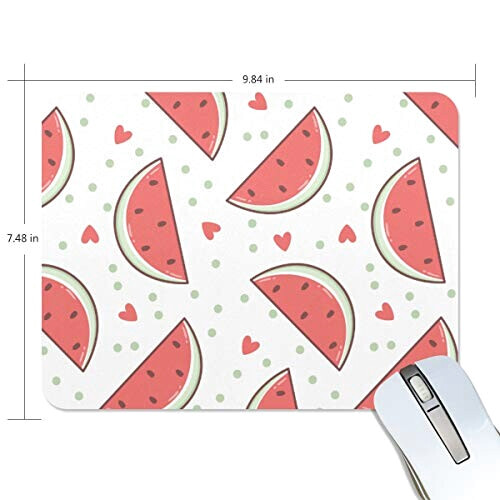 Tapis de souris Pastèque multicolore 25x20 cm