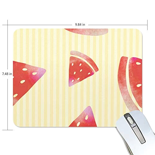Tapis de souris Pastèque multicolore 25x20 cm
