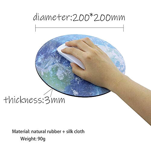 Tapis de souris Pastèque transparent 20x20 cm variant 0 