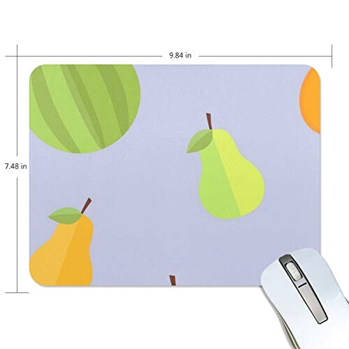 Tapis de souris Poire multicolore 190x250 mm