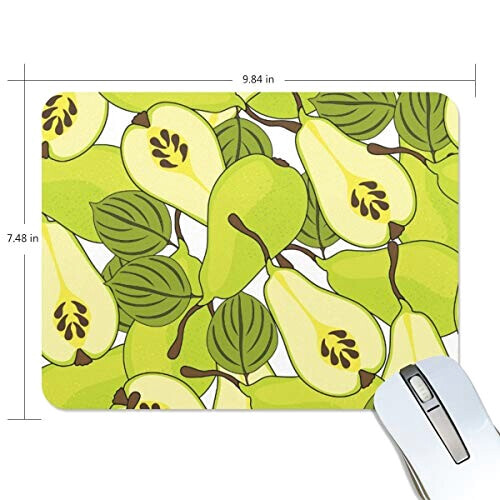 Tapis de souris Poire multicolore 25x20 cm