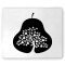 Tapis de souris Poire mousepad- 25x20 cm - miniature variant 1
