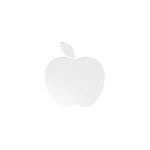 Tapis de souris Pomme blanc 29.2x27.4 cm