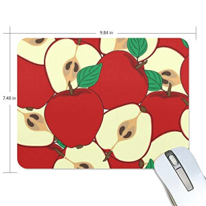 Tapis de souris Pomme multicolore 190x250 mm