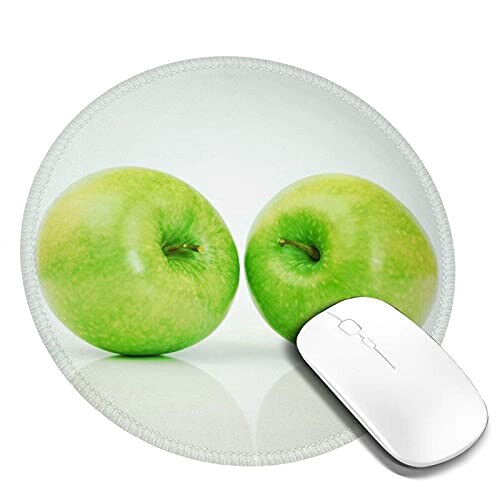 Tapis de souris Pomme 200x200 mm