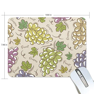 Tapis de souris Raisin multicolore 25x20 cm