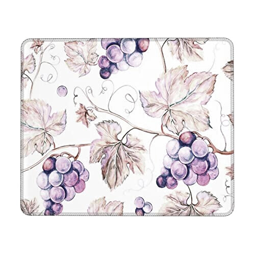 Tapis de souris Raisin noir 18x22 cm