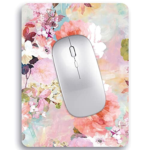 Tapis de souris Fleur 20x15 cm