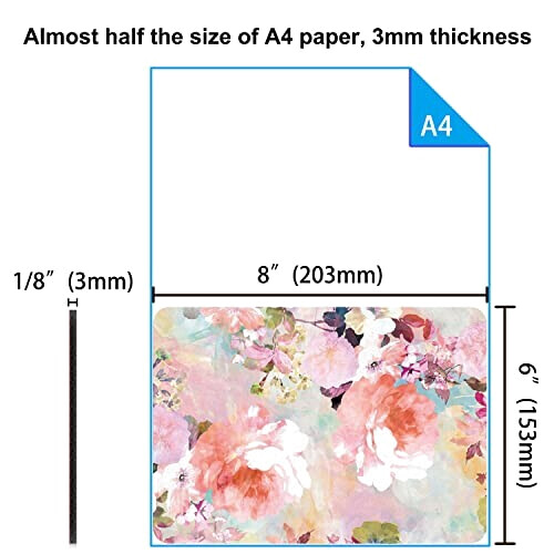 Tapis de souris Fleur 20x15 cm variant 0 