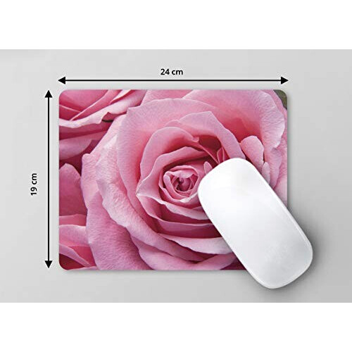 Tapis de souris Rose - Fleur - 24x19 cm variant 0 