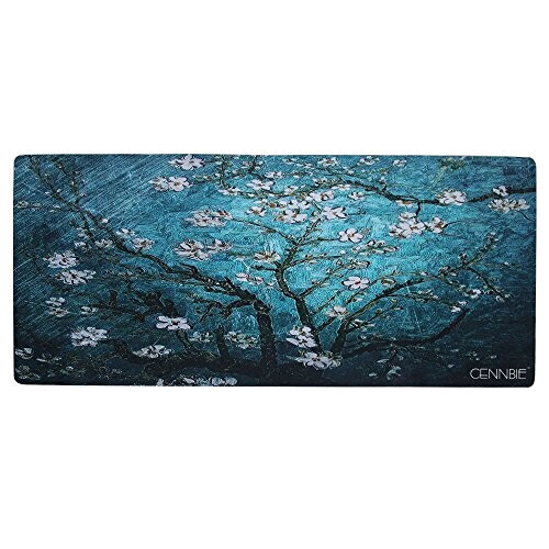 Tapis de souris Fleur amandier en s XXL 90x40 cm
