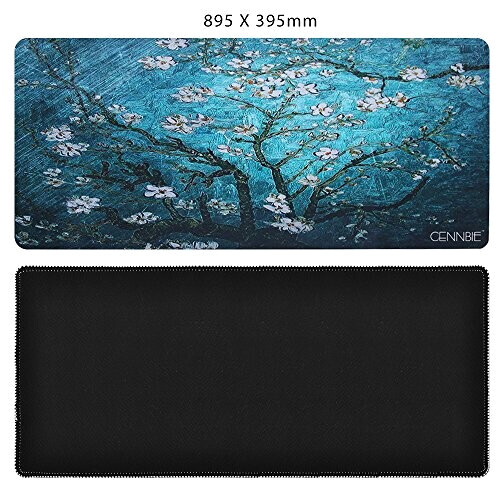 Tapis de souris Fleur amandier en s XXL 90x40 cm variant 1 