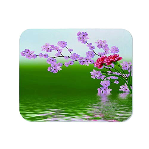 Tapis de souris Rose - Fleur - huali 200x240 mm