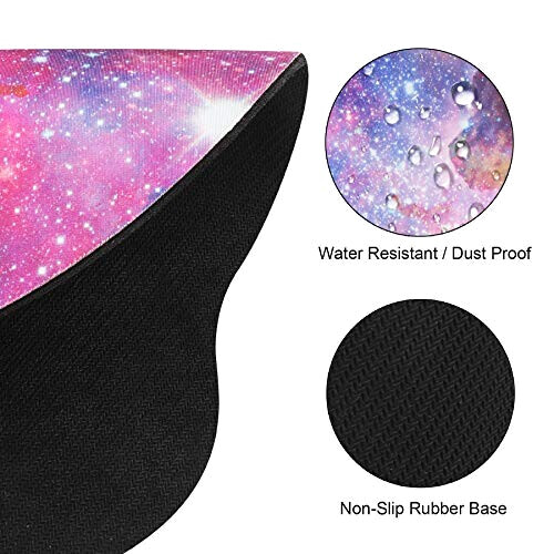 Tapis de souris Fleur galaxy 25x23 cm variant 1 