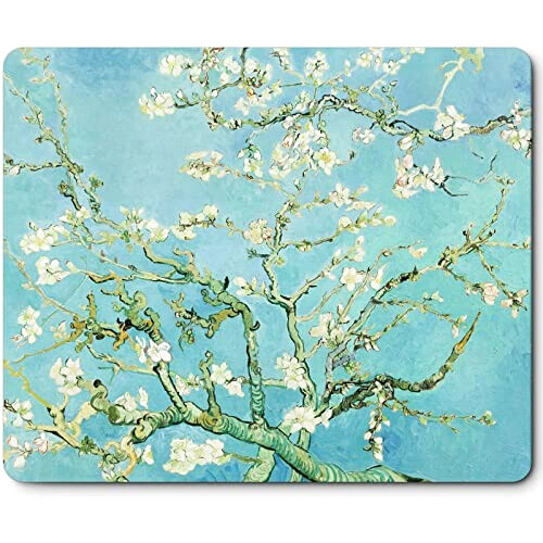 Tapis de souris Fleur van gogh -amandier en s 240x200 mm