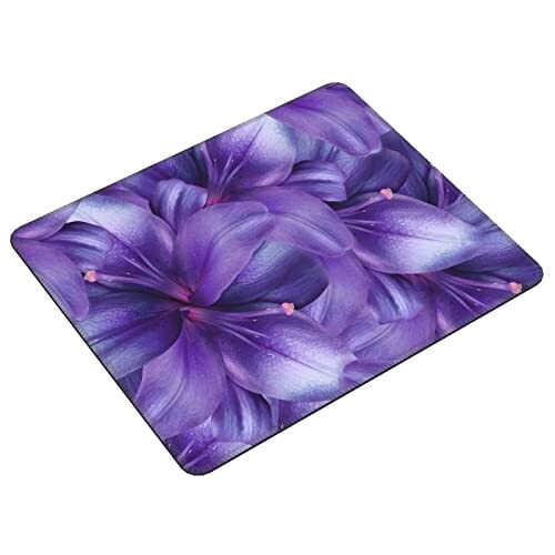 Tapis de souris Violette, lys - Fleur - s de s 25.4x30.5 cm variant 0 