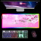 Tapis de souris Rose - Fleur - /xl XXL LED 40x90 cm - miniature variant 6