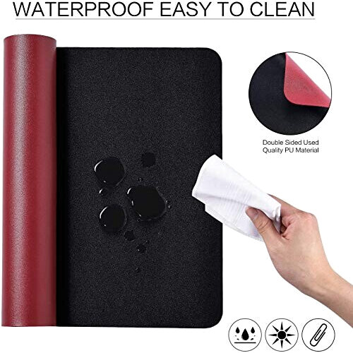 Tapis de souris rouge 80x44.5 cm variant 0 