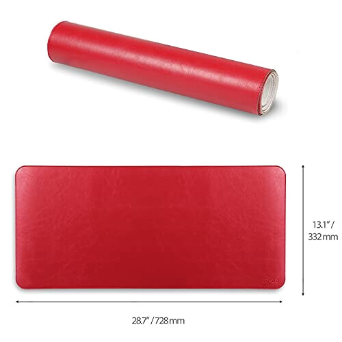 Tapis de souris rouge 74x33.5 cm variant 0 