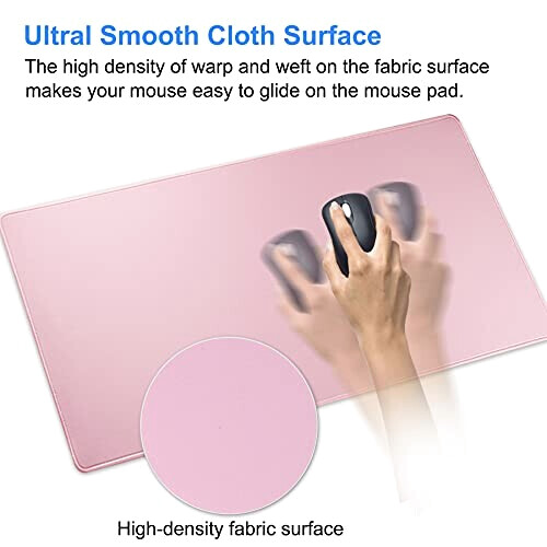Tapis de souris rose rosefr 70x30 cm variant 1 
