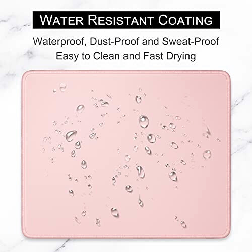Tapis de souris rose 25.4x21.4 cm variant 3 