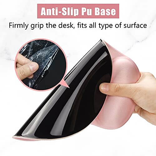 Tapis de souris rose 22.1x18.3 cm variant 3 
