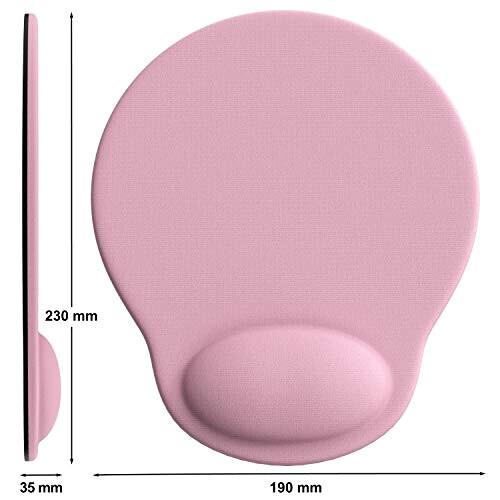 Tapis de souris rose 230x190 mm variant 0 