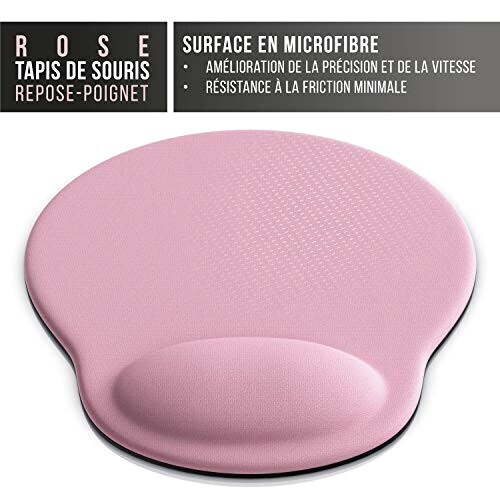 Tapis de souris rose 230x190 mm variant 2 