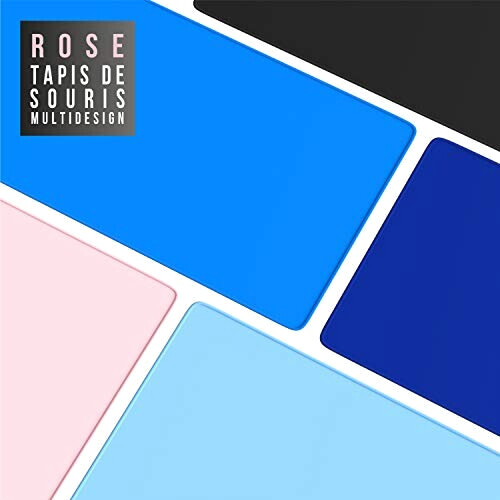 Tapis de souris rose XXL LED 90x40 cm variant 4 