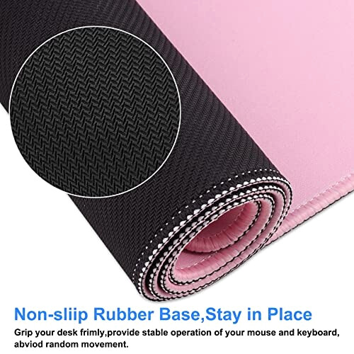 Tapis de souris rose XXL 70x30 cm variant 2 