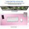 Tapis de souris rose XXL 70x30 cm - miniature variant 1