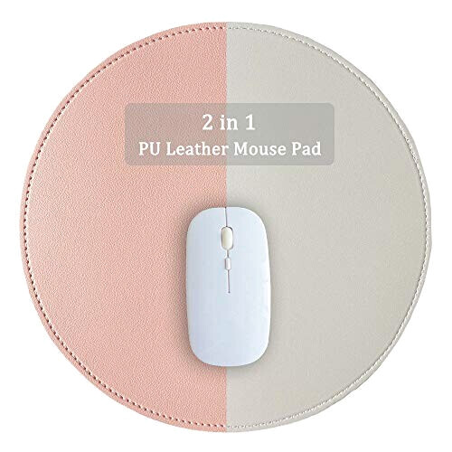 Tapis de souris rose et argent 22x22 cm variant 2 