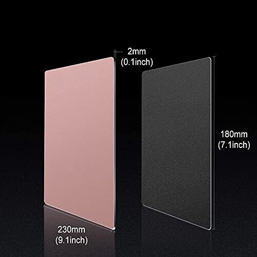Tapis de souris rose 23x18 cm variant 2 